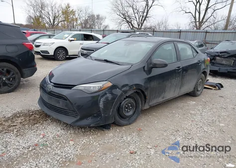 2018 Toyota Corolla Le z USA, uszkodzony, nr VIN 2T1BURHE0JC009211